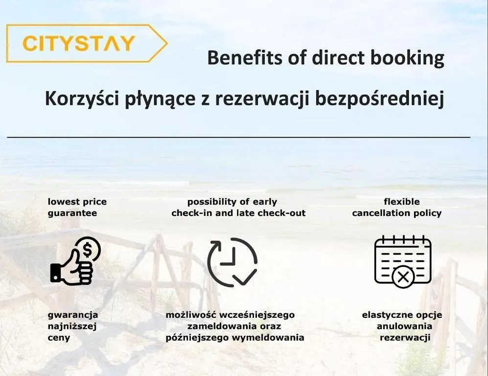 Apartment Citystay Sopot Nadmorski Apartament 5 Min Od Plazy
